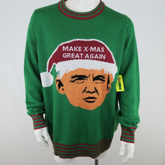 Tipsy Elves Other - Tipsy Elves Donald Trump Ugly Christmas Sweater